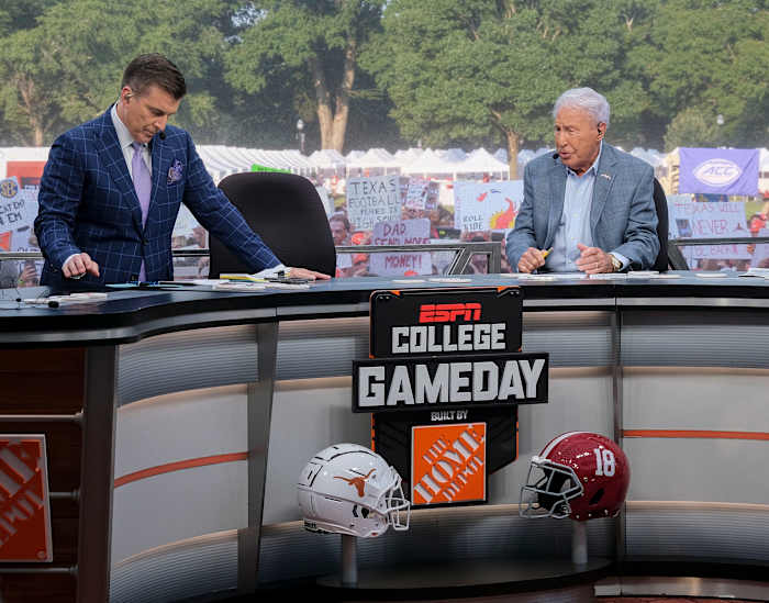 College GameDay was on campus at the University of Alabama for the matchup between the Alabama Crimson Tide and the Texas Longhorns Saturday, Sept. 9, 2023.
